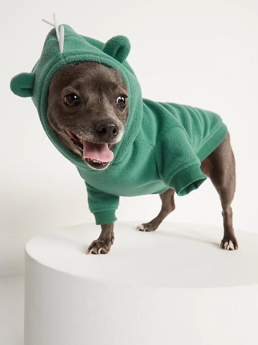 Old Navy Micro Performance Fleece Critter Hoodie in Dinosaur