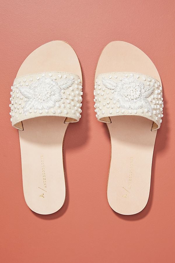 Anthropologie Stephanie Slide Sandals