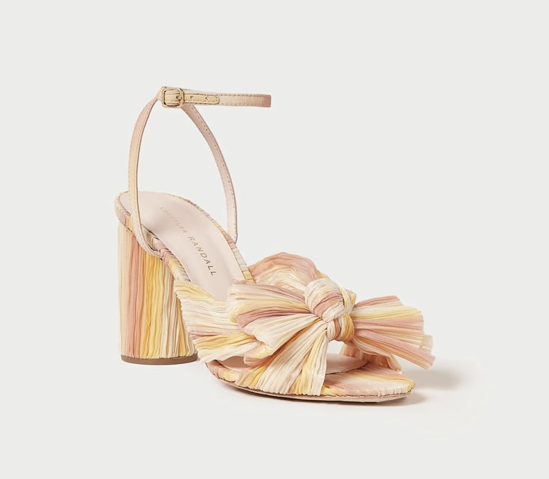 Loeffler Randall Camellia Sunset Bow Heels