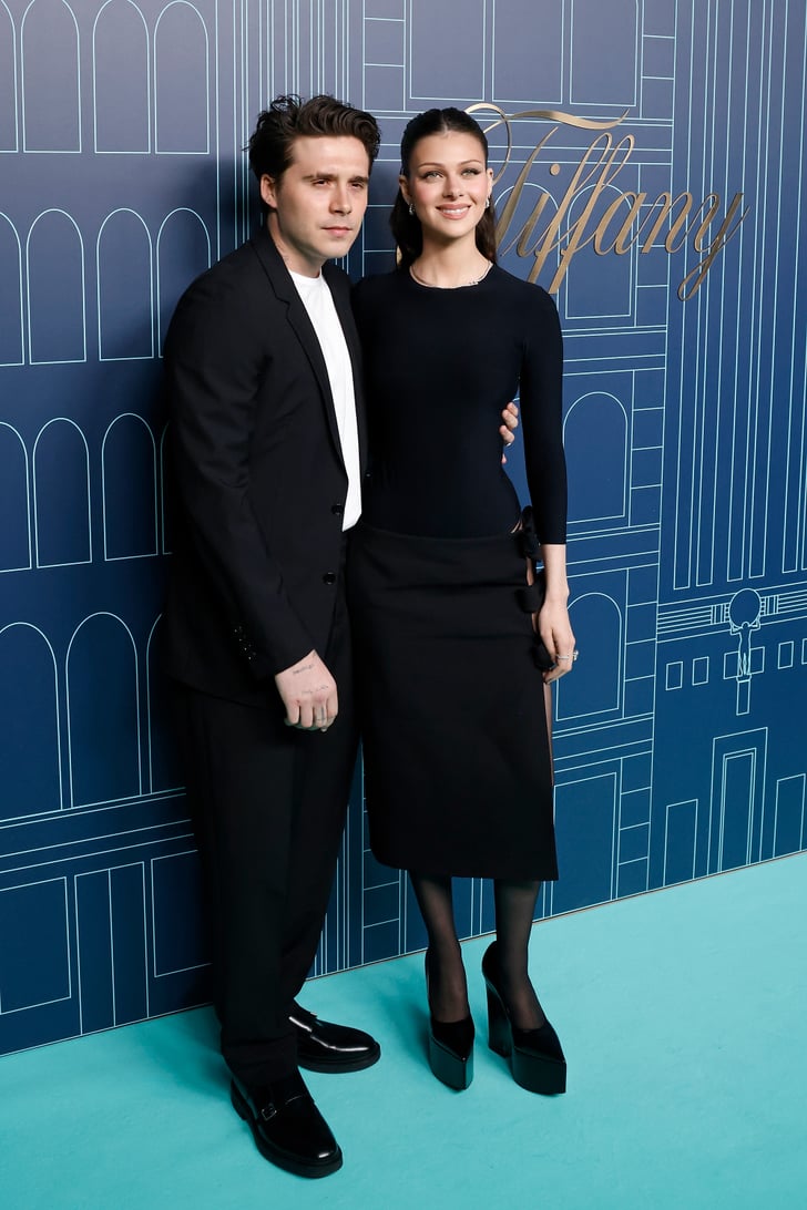 Brooklyn and Nicola Peltz-Beckham at Tiffany & Co.'s Landmark Store