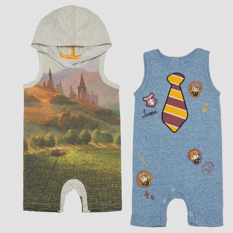 Harry Potter 2pk Sleeveless Rompers