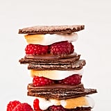 Dark Chocolate Covered Raspberry S'mores