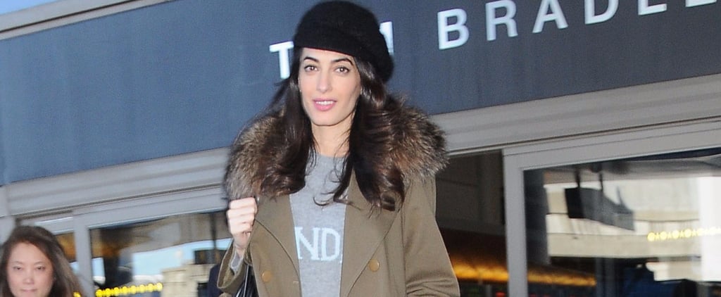 Amal Clooney's Alberta Ferretti Sunday Sweater Jan. 2017