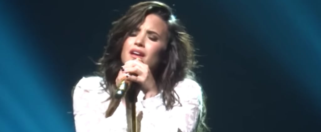 Demi Lovato Singing Adele "When We Were Young" Video