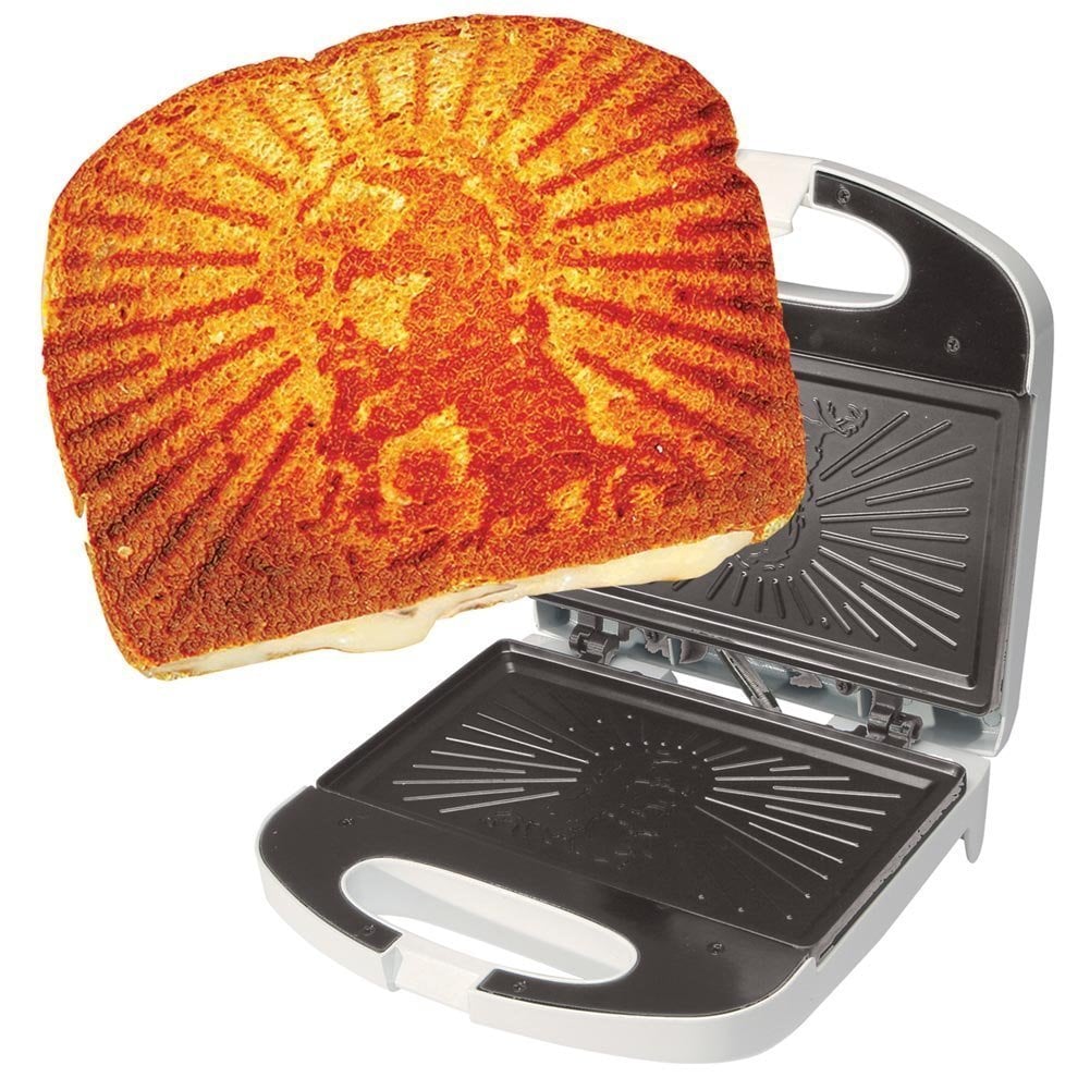 The Grilled Cheesus Sandwich Press ($40)