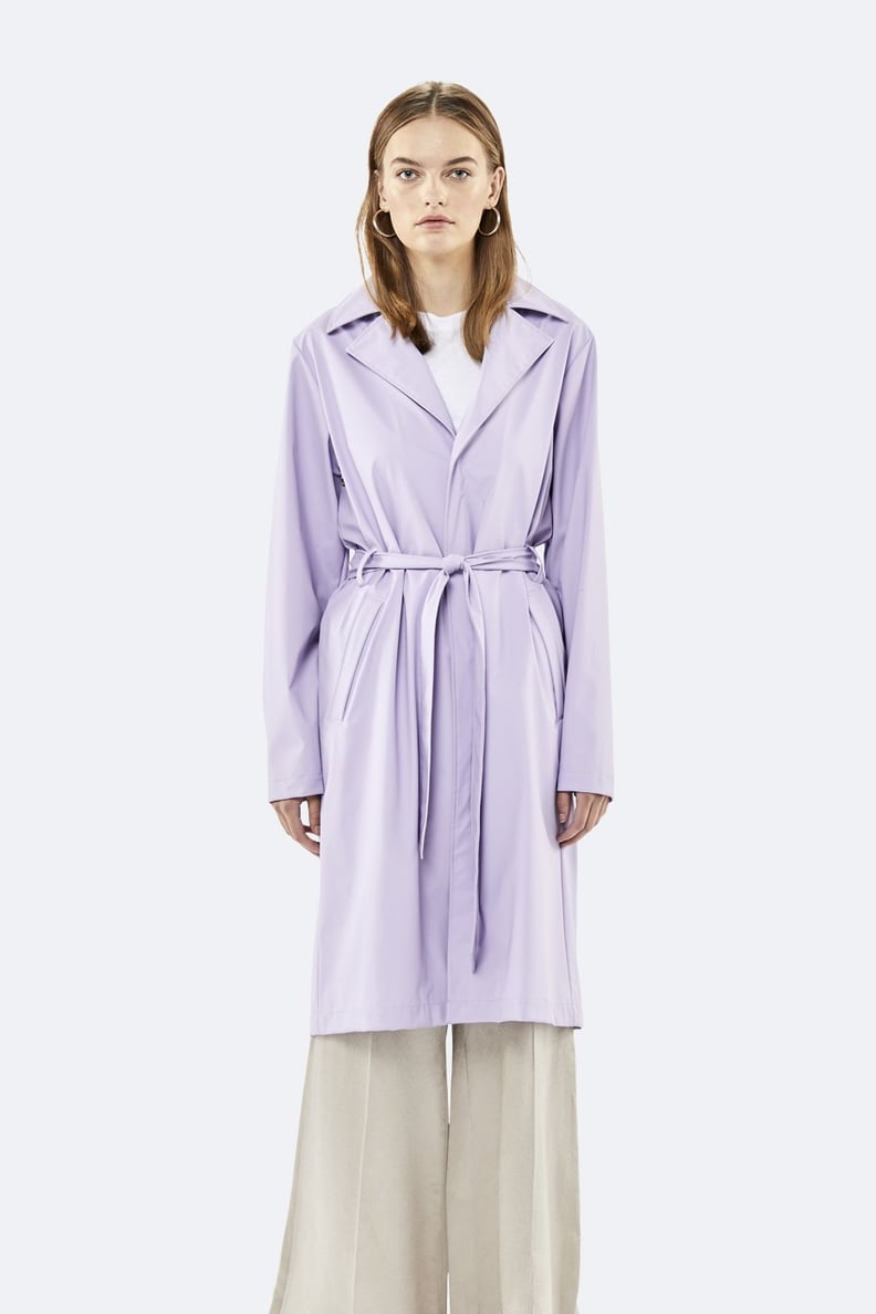 Rains Overcoat in Lavender