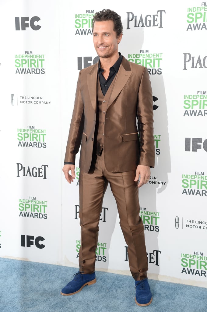 Matthew McConaughey at the Independent Spirit Awards