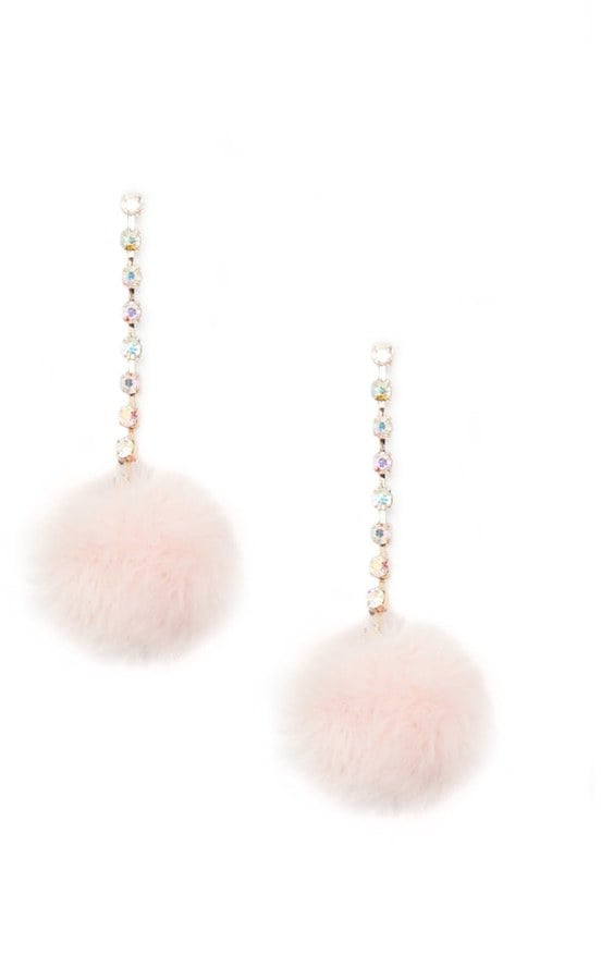 Pom Pom Duster Earrings