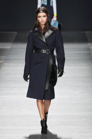 Adriana Lima at Fashion Week Fall 2016