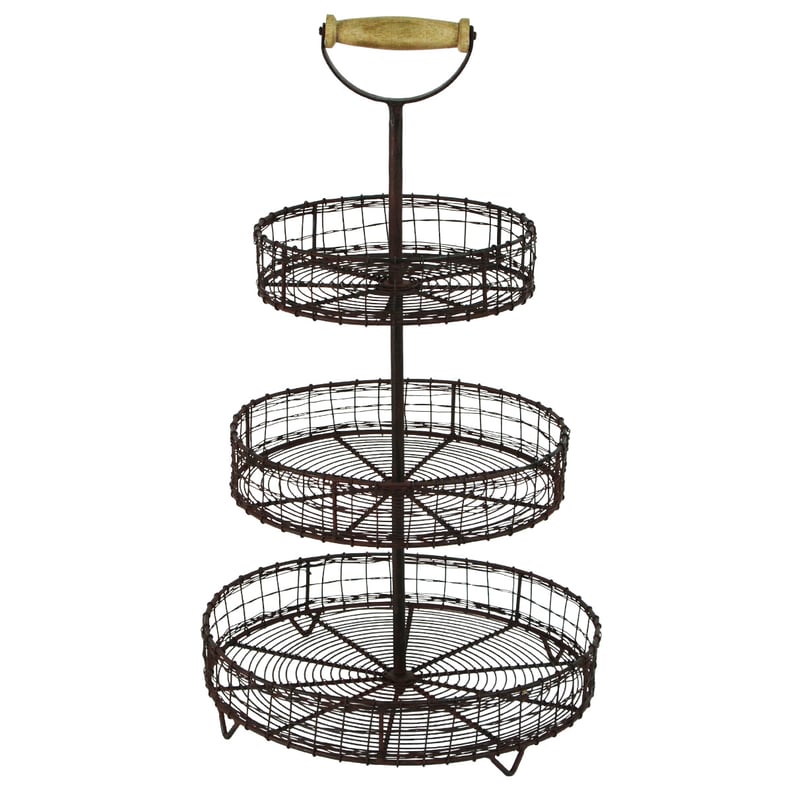 Metal Wire 3 Tier Rack Display Stand