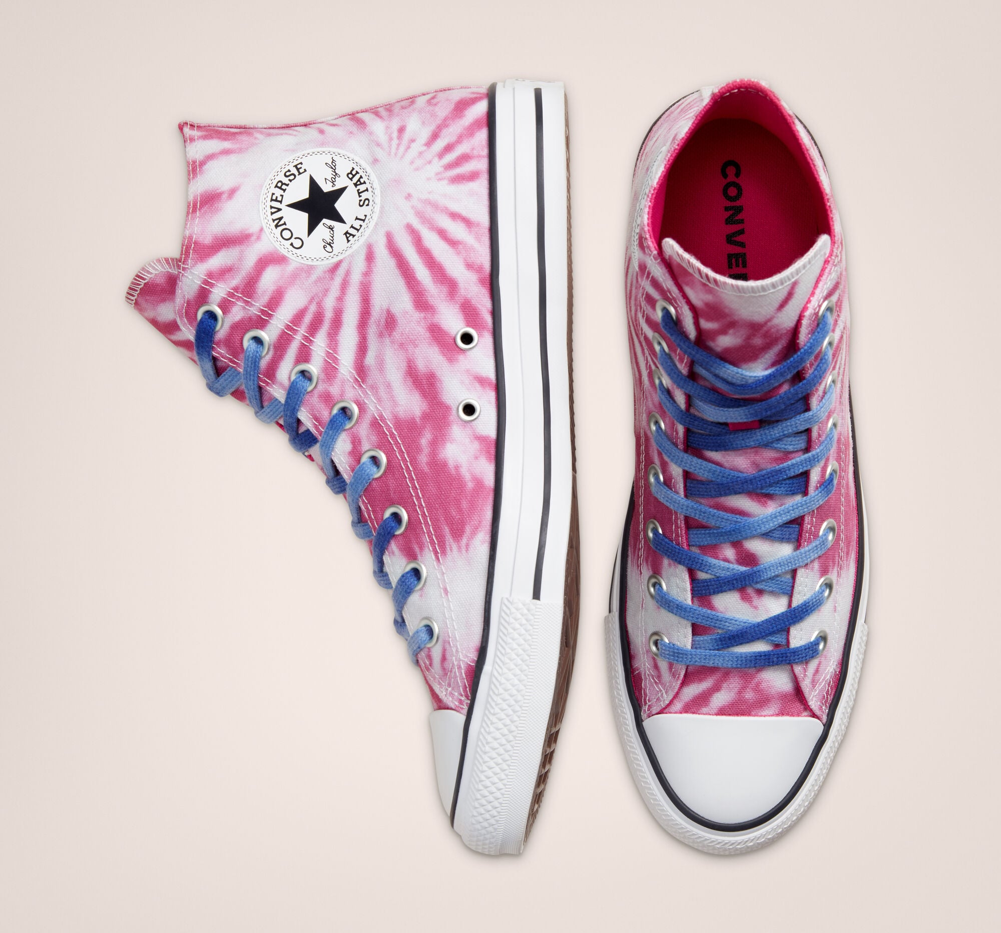 tie dye converse shoes