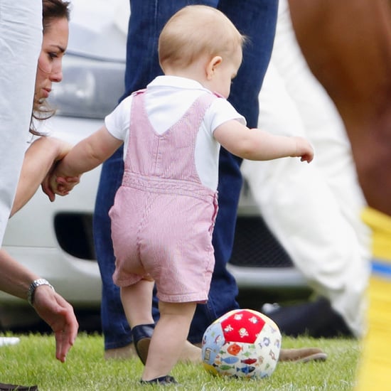 Prince George Playing Soccer