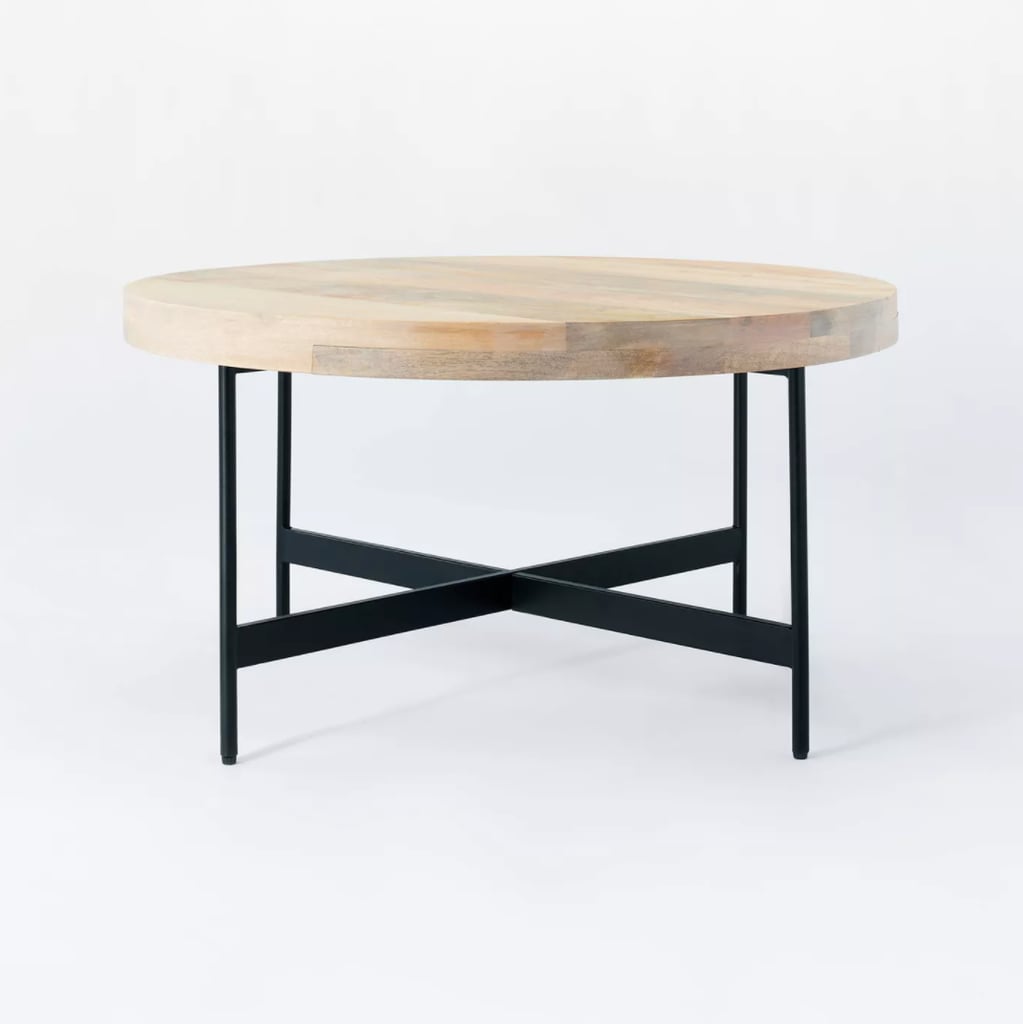 Threshold Designed With Studio McGee Villa Park Round Wooden Coffee Table