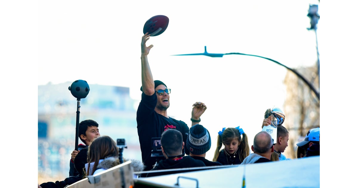 Tom Brady and His Family at 2019 Super Bowl Parade | POPSUGAR Celebrity Photo 29