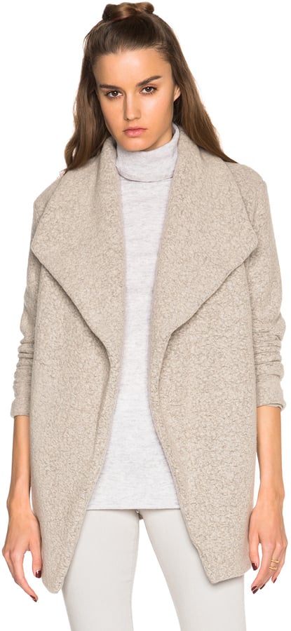 James Perse Open Drape Cardigan Sweater ($395)