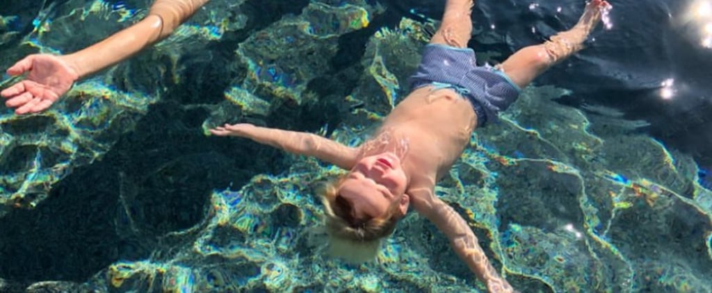 Bode Miller Swim Lessons With Son August 2018