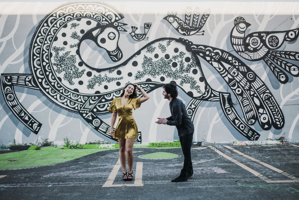 Engagement Photos at Wynwood Walls