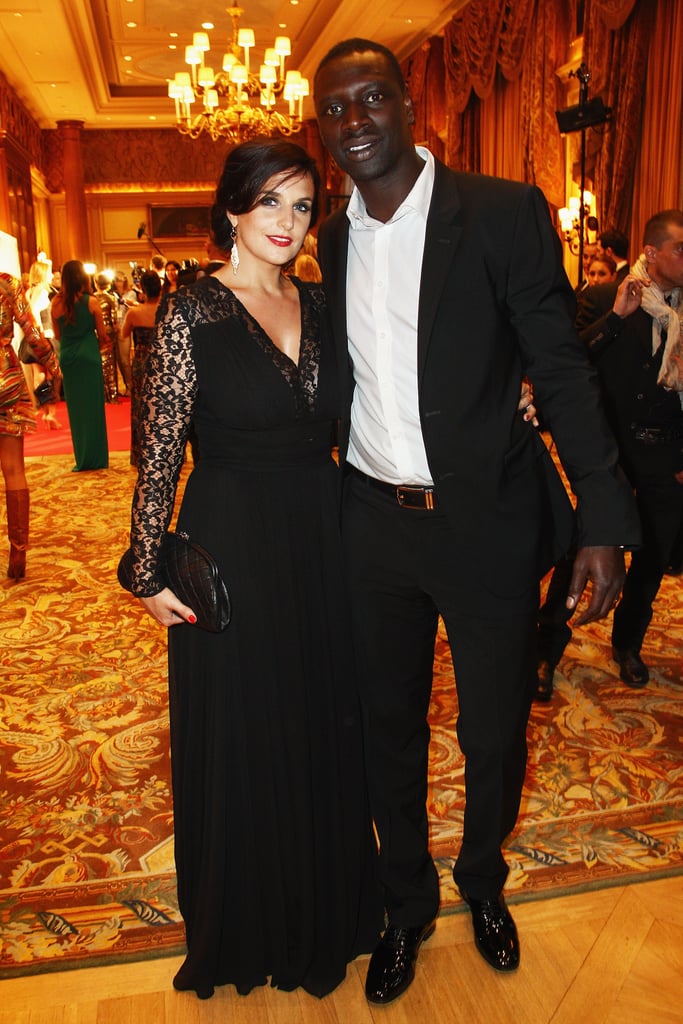 Cute Pictures of Omar Sy and His Wife, Hélène