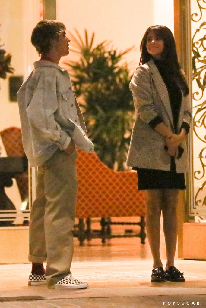 Justin Bieber and Selena Gomez in LA on Valentine's Day 2018