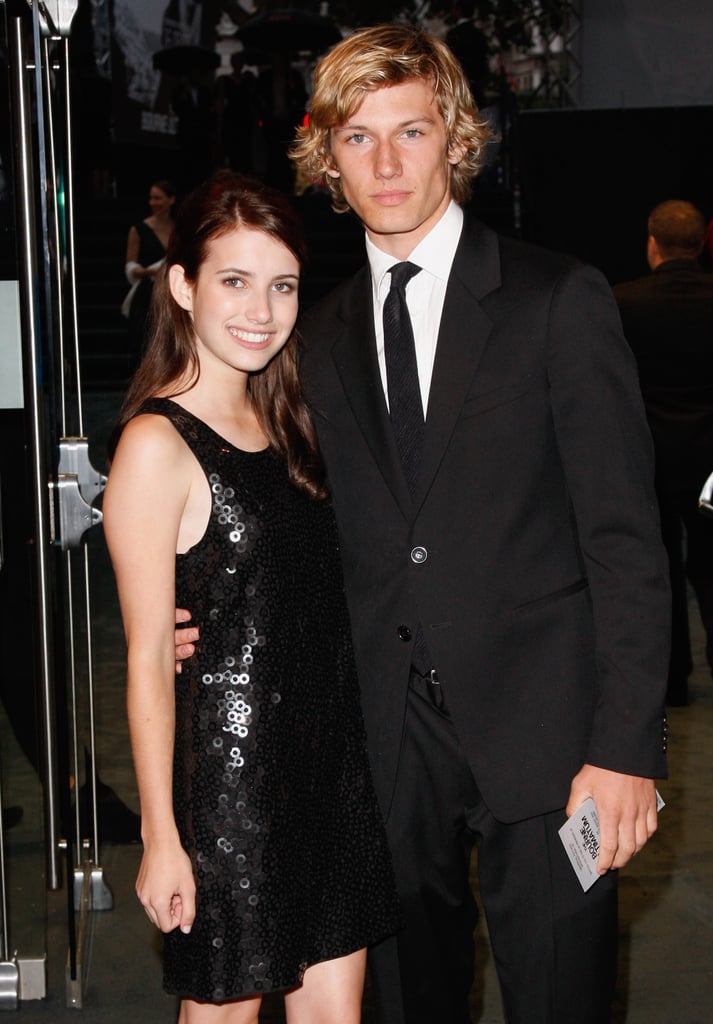 Alex Pettyfer started dating Emma Roberts after they met on the set of Wild Child in 2007. They split a year later.