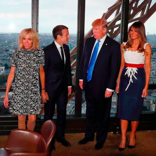 Melania Trump's Herve Pierre Dress in Paris