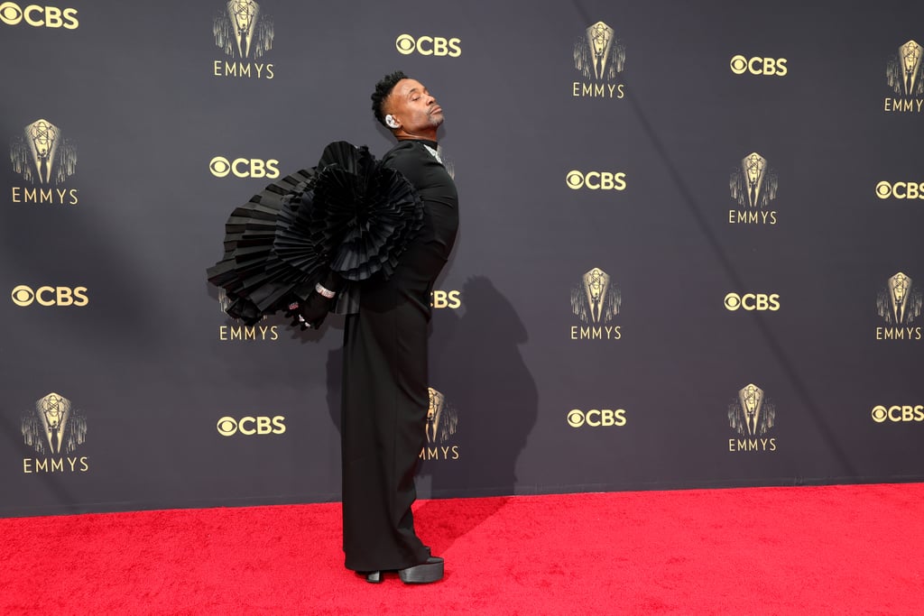 See Billy Porter's Black Swan Emmys Red Carpet Look 2021