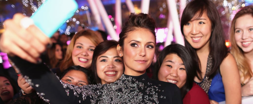 Nina Dobrev at the People's Choice Awards 2014