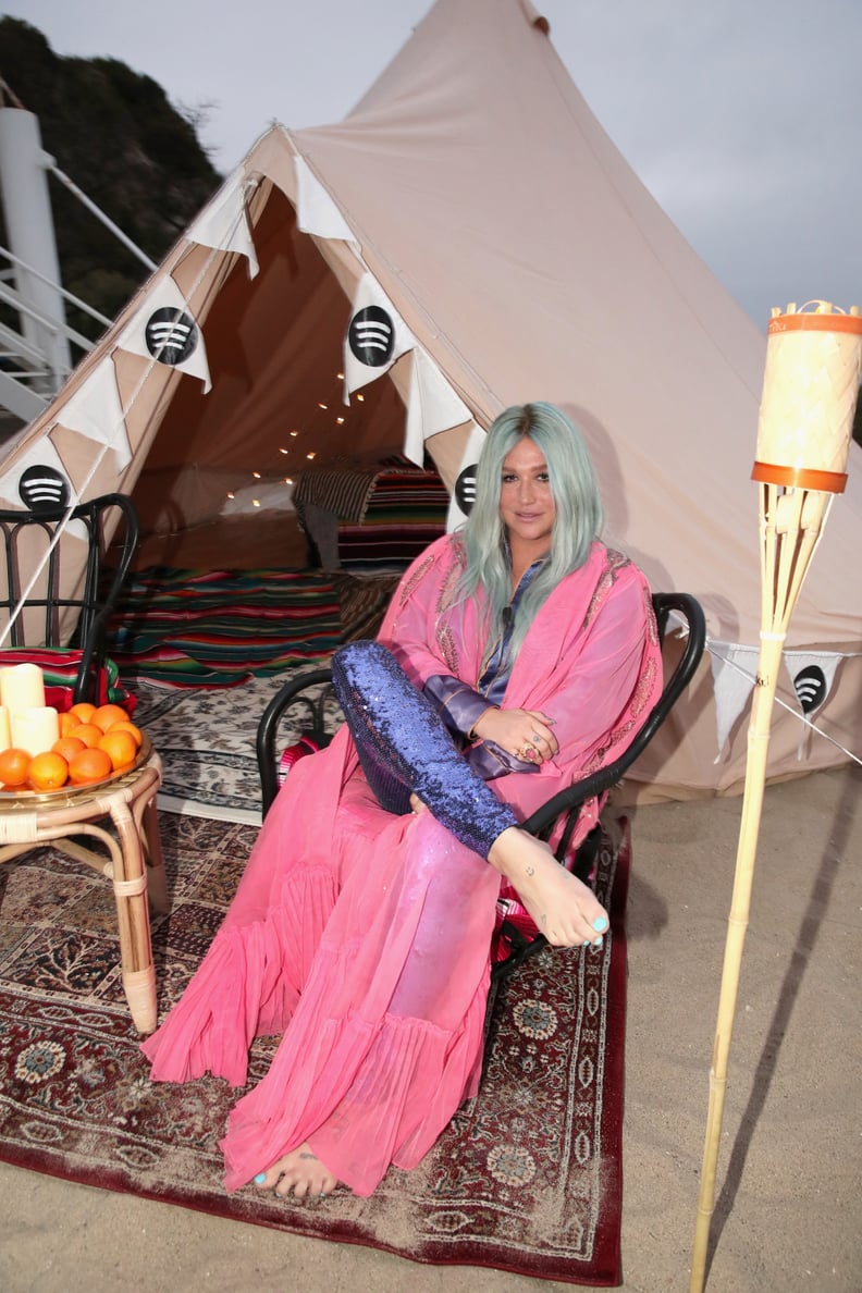 July: She Hosted the Ultimate Rainbow Listening Party For Her Fans in Malibu