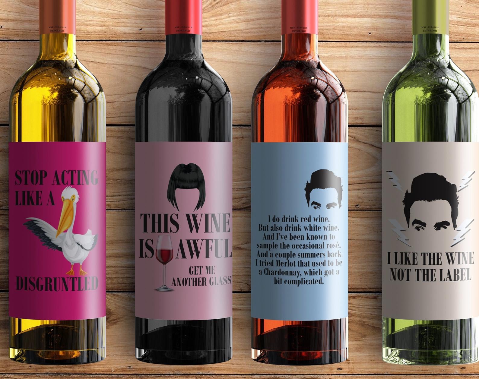 Schitt's Creek Wine Labels | 19 Schitt's Creek Kitchen Items ...
