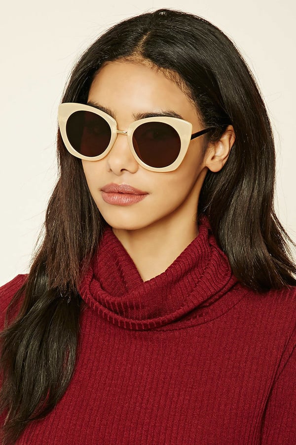 Forever 21 Mirrored Cat Eye Sunglasses You Read It Right These