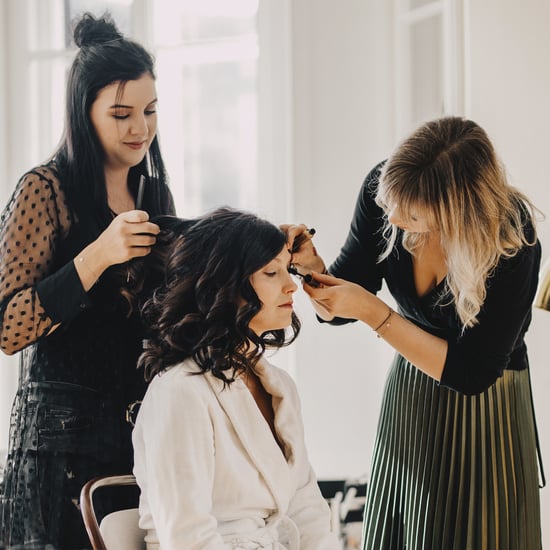 A Wedding Chop Haircut Is the New Dress Change