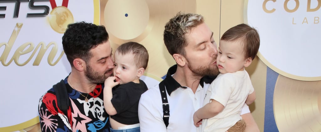 Lance Bass and Michael Turchin Bring Kids to the Red Carpet