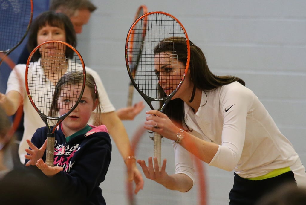 Kate Middleton at Tennis Workshop Scotland 2016