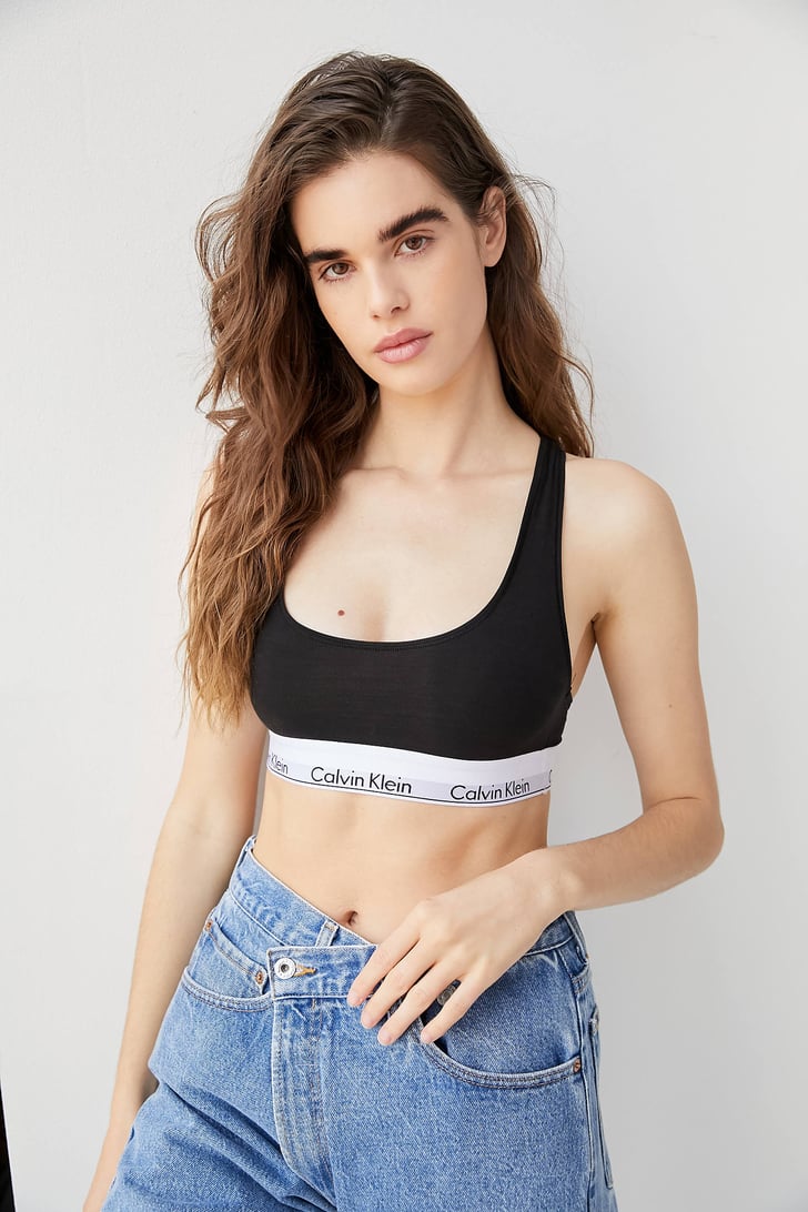 Calvin Klein Modern Cotton Racerback Bra Most Comfortable Bralettes