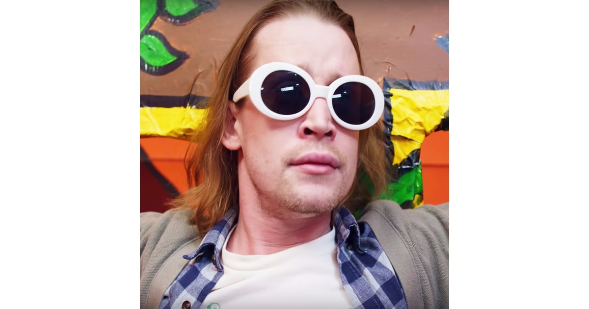 Father John Misty Video With Macaulay Culkin As Kurt Cobain Popsugar Entertainment