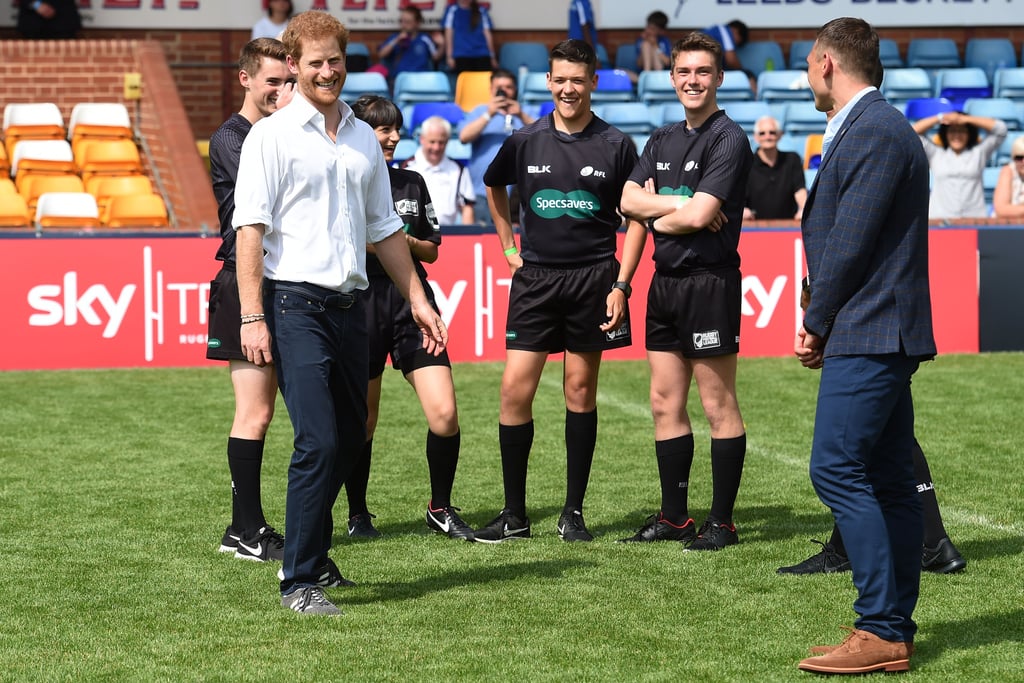 Prince Harry Visiting Leeds July 2017