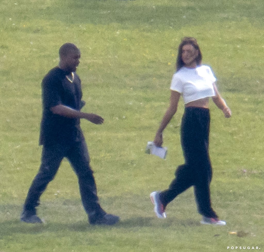 This is the year of surprising celebrity couples, and while it initially looked like Kanye West and Irina Shayk would be joining that list, it seems that may not be the case anymore. According to Us Weekly, "Kanye and Irina aren't speaking quite as much anymore." The 35-year-old model reportedly still wants to "remain friends and keep communication open, but she's pulling back a bit." A source added, "Irina does like Kanye, but isn't ready for so many public appearances together all over the [world] for the coming months."
Romance rumors between Kanye and Irina began swirling following his split from Kim Kardashian earlier this year. In June, the two were photographed spending time together in Provence, France. At the time, an insider told People that Kanye began "pursuing" Irina several weeks ago and invited her to visit Villa La Coste with him, where they reportedly stayed three nights. Kanye rang in his birthday on June 8, so it's possible the two were there to celebrate.
Irina and Kanye have actually known each other for quite some time. She starred in his 2010 music video for "Power" and modeled in his 2012 Yeezy Paris Fashion Week show. Irina previously dated Bradley Cooper from 2015 to 2019, and they share a 4-year-old daughter named Lea De Seine. Meanwhile, Kim officially filed for divorce from Kanye in February after six years of marriage. Kim and Kanye have four children together: 8-year-old North, 5-year-old Saint, 3-year-old Chicago, and 2-year-old Psalm.