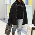 Rihanna's Travel Outfit Looks So Modern Until You Lay Eyes on Her Nostalgic Boots