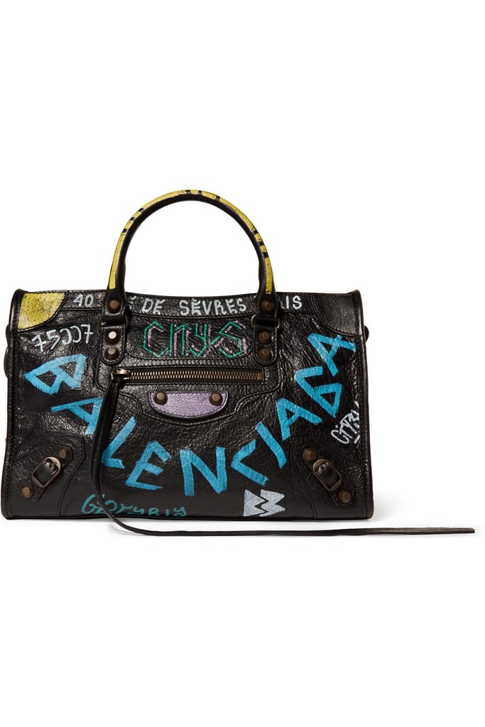 Shop It: Balenciaga Classic City Printed Textured-Leather Tote