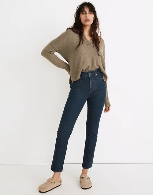 Comfort Stretch Piped Denim Jeggings