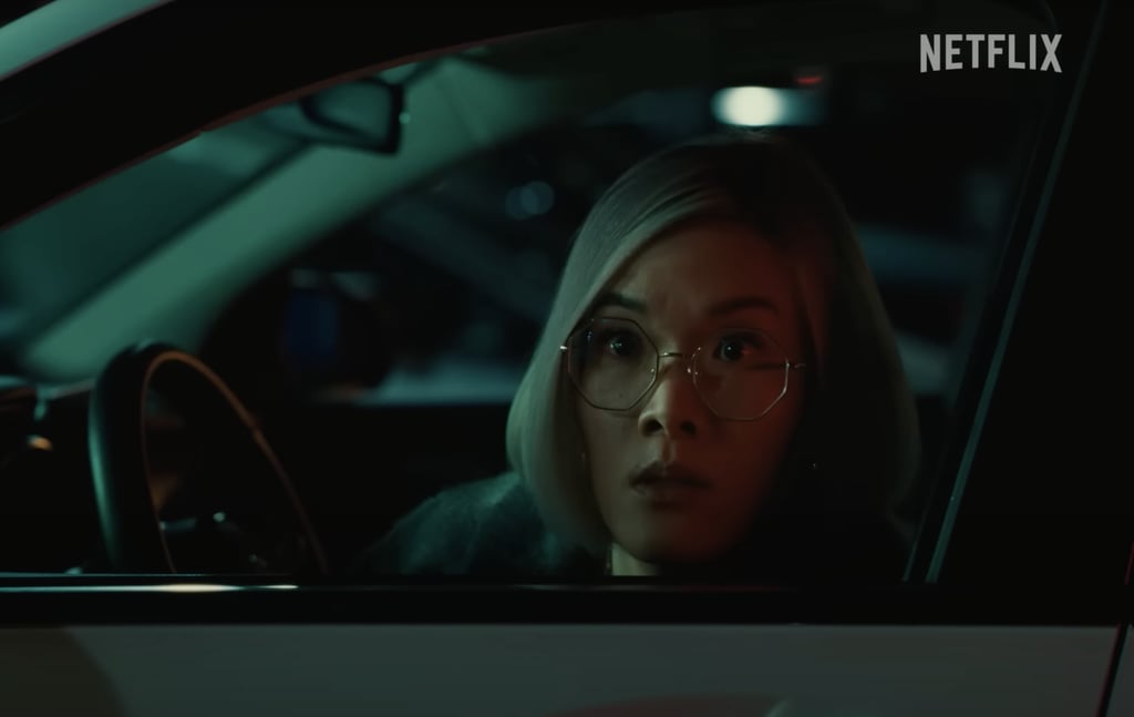 Ali Wong's Blond Bob Hairstyle in the Beef Trailer