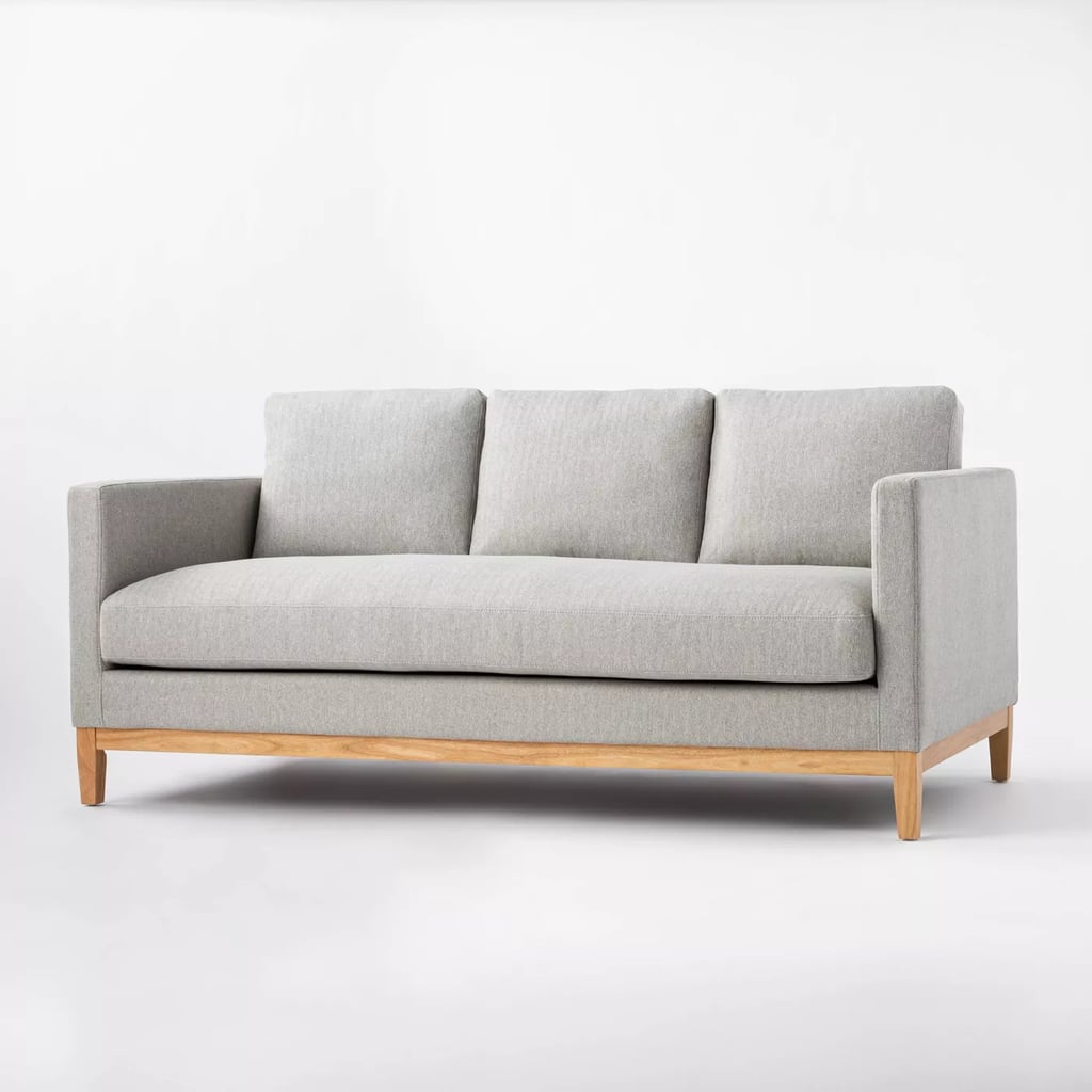 Wood Base Sofa