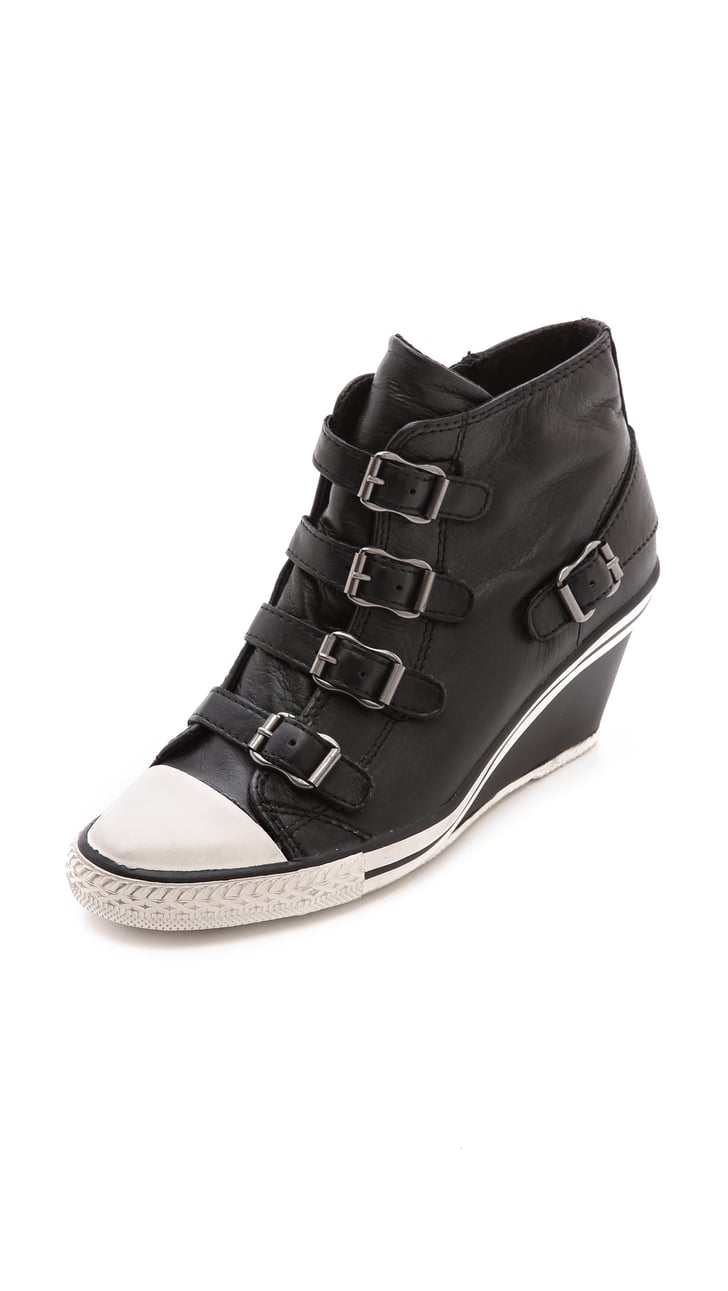 Ash Genial Low Wedge Sneakers ($200) | Amal Clooney Wearing Balenciaga ...