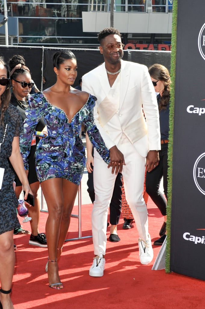 Gabrielle Union and Dwyane Wade at the 2019 ESPY Awards