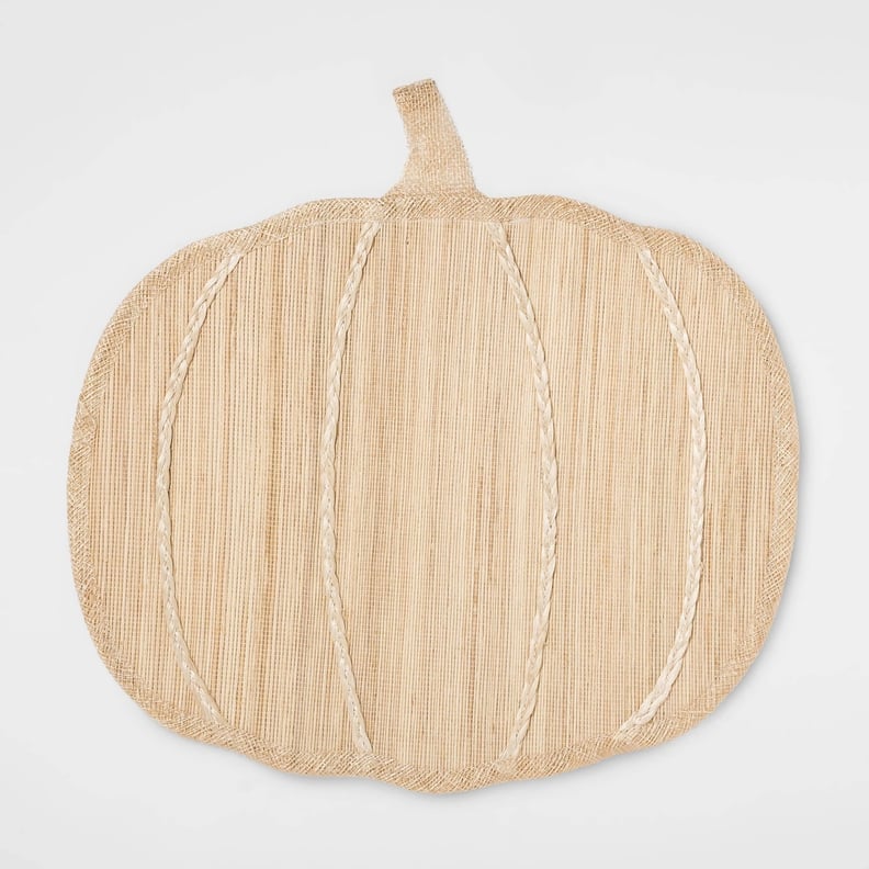 Pumpkin Shaped Placemat