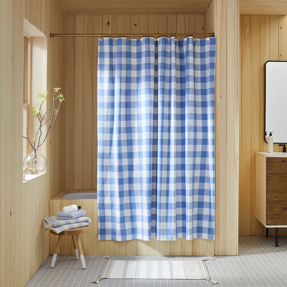 Heather Taylor Home Gingham & Stripe Bath Towels