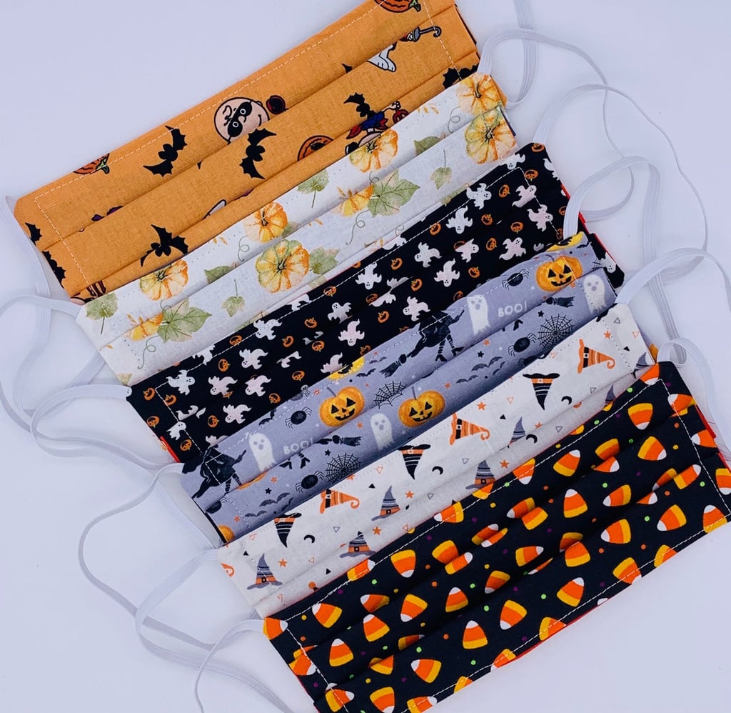 Halloween Double Layer Face Masks Halloween Face Masks POPSUGAR