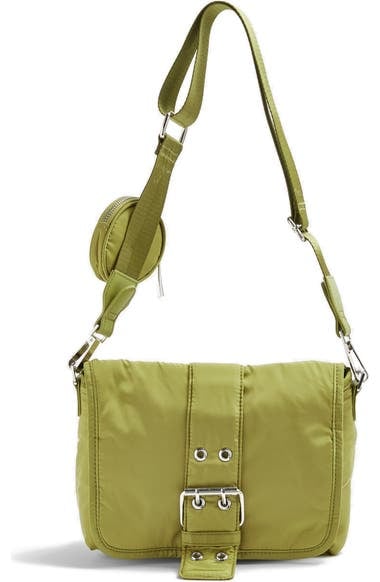 Topshop Buckled Crossbody Bag