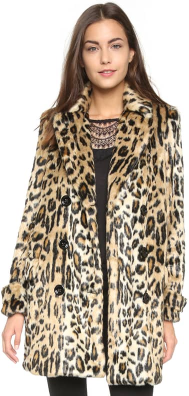 Theory on sale leopard coat