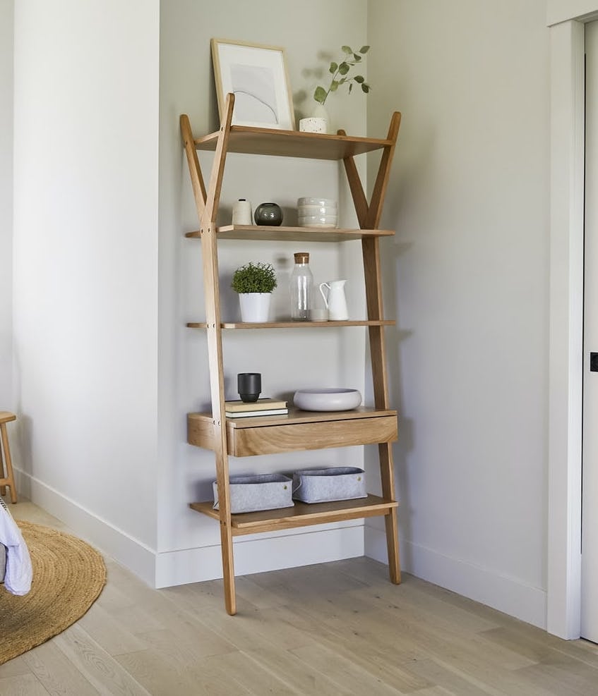 Article Lignum Oak Shelving Unit